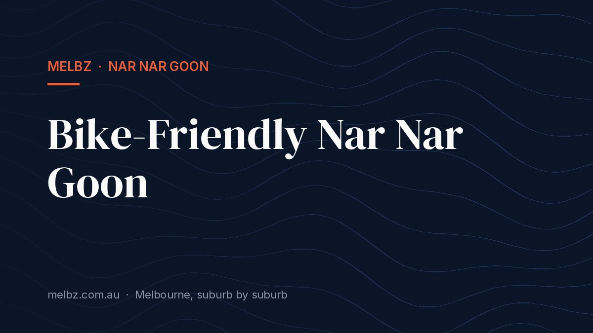 Title card: Bike-Friendly Nar Nar Goon