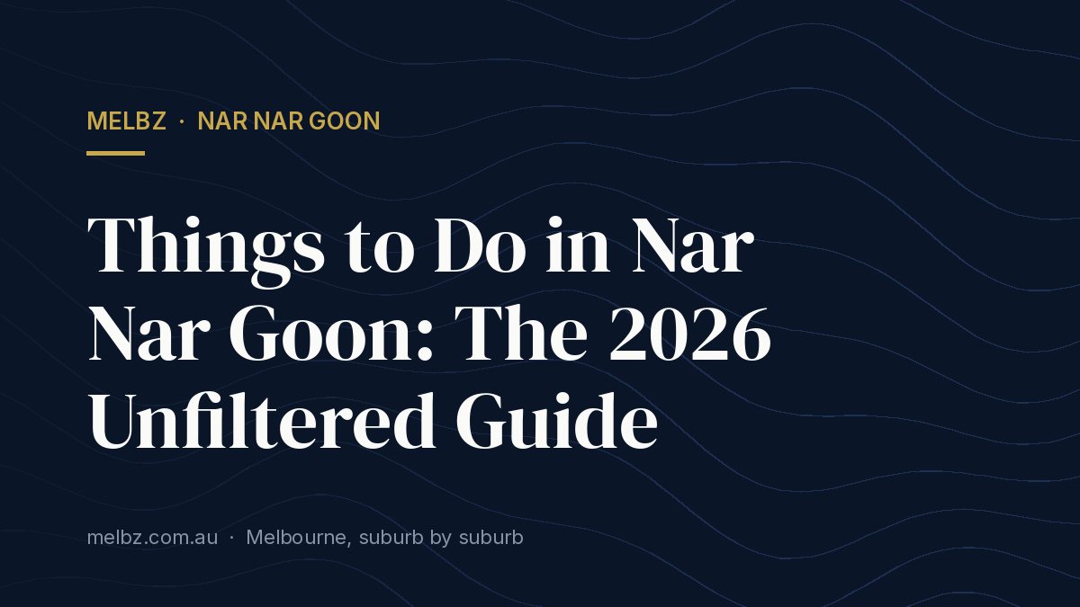 Where to Eat Chinese in Nar Nar Goon 2026: Local Picks Only