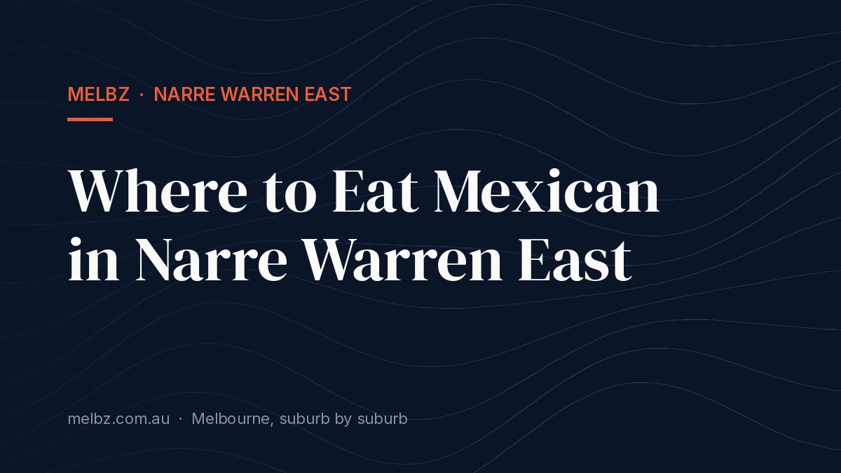 Best Burgers Food in Narre Warren East