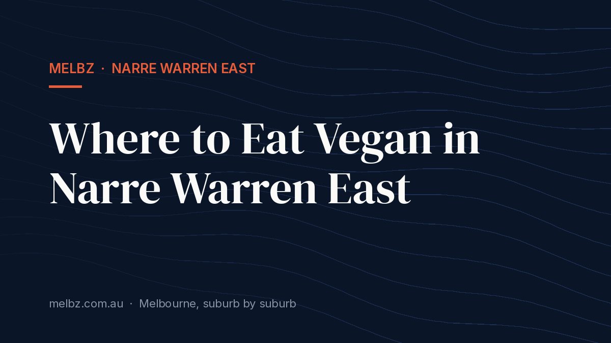 Best Burgers Food in Narre Warren East