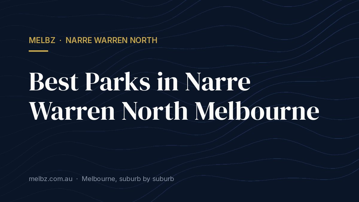 Title card: Best Parks in Narre Warren North Melbourne