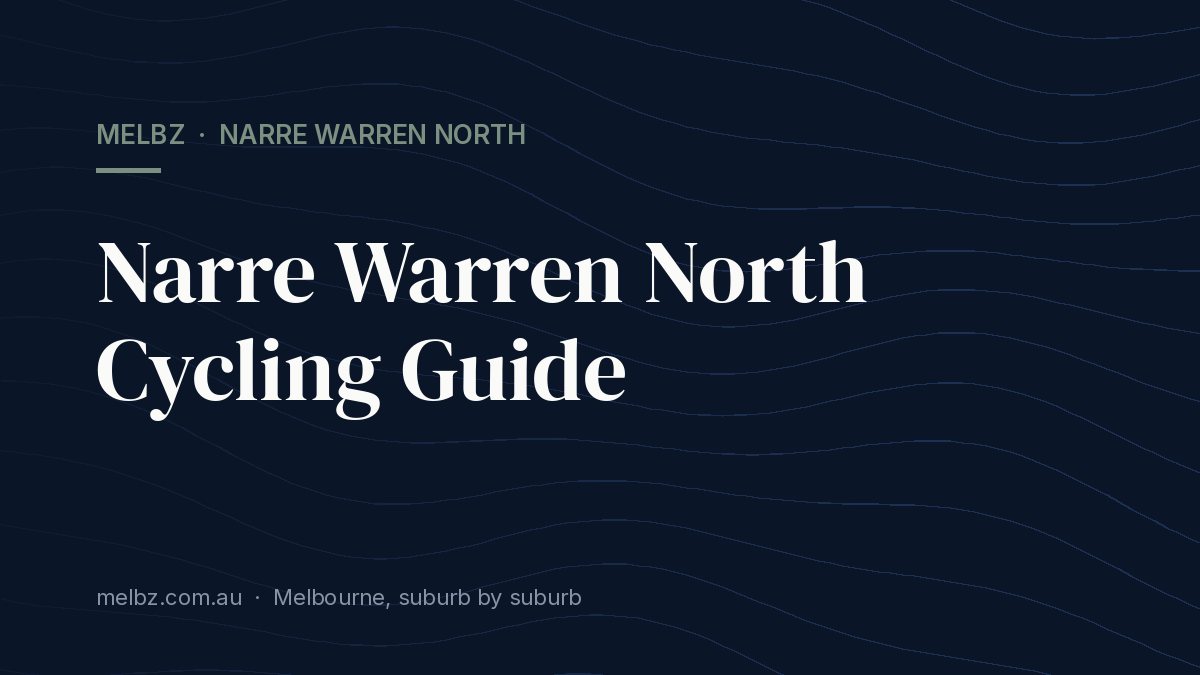 Title card: Narre Warren North Cycling Guide