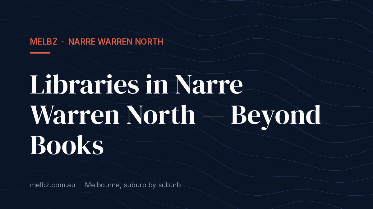 Title card: Libraries in Narre Warren North — Beyond Books