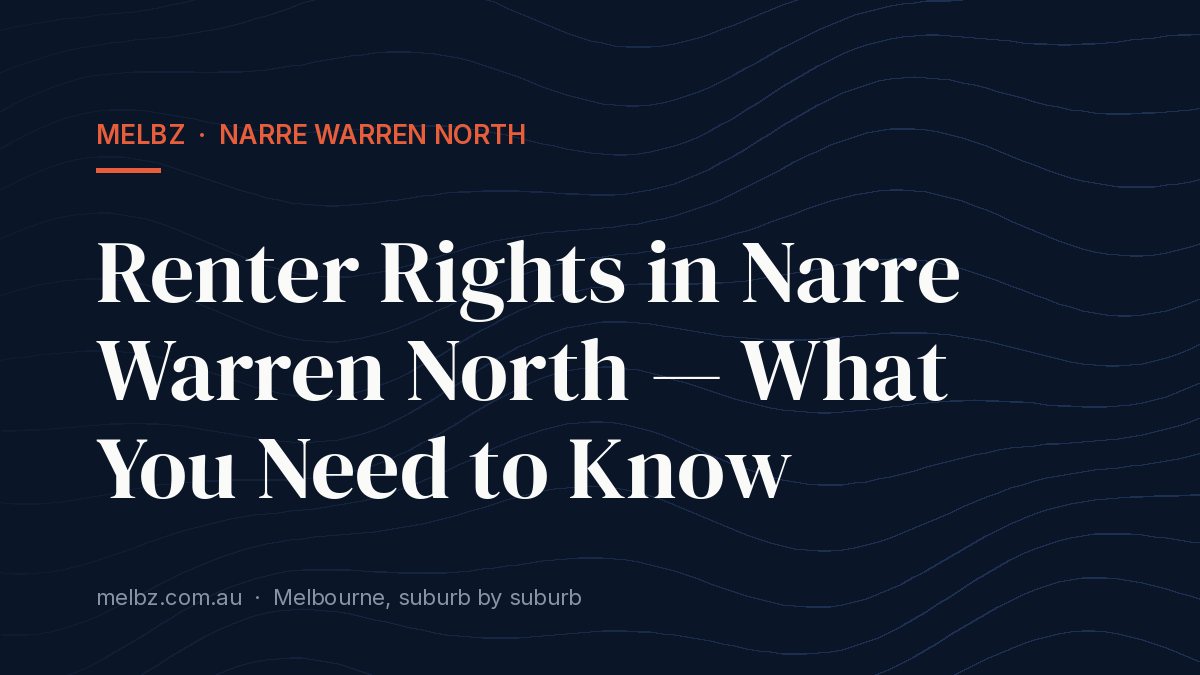 Title card: Renter Rights in Narre Warren North — What You Need to Know