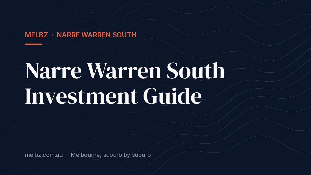 Title card: Narre Warren South Investment Guide