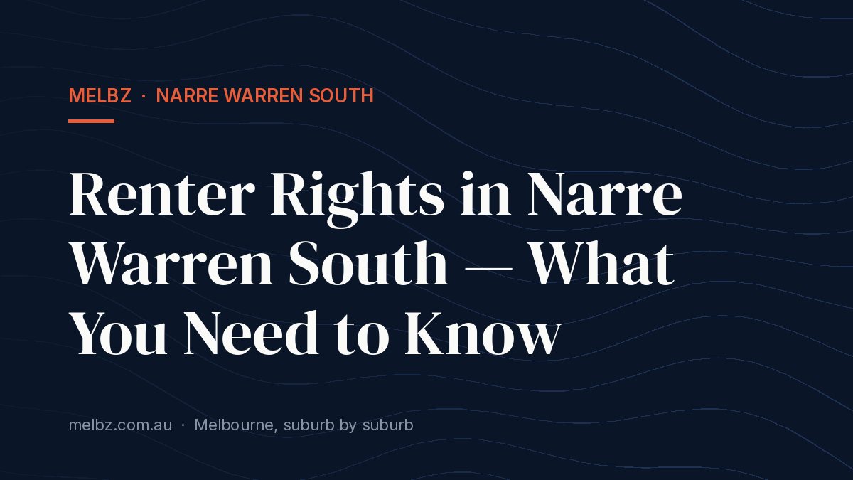 Title card: Renter Rights in Narre Warren South — What You Need to Know