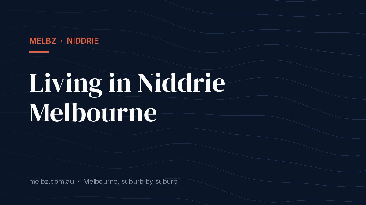 Title card: Living in Niddrie Melbourne
