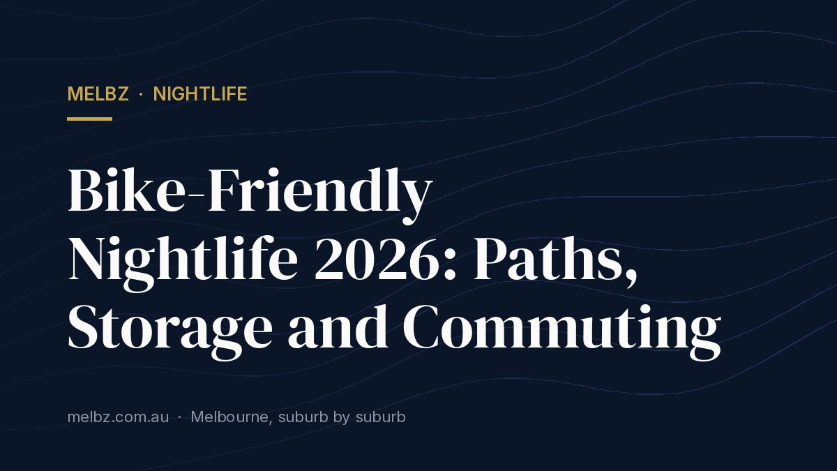Title card: Bike-Friendly Nightlife 2026: Paths, Storage and Commuting