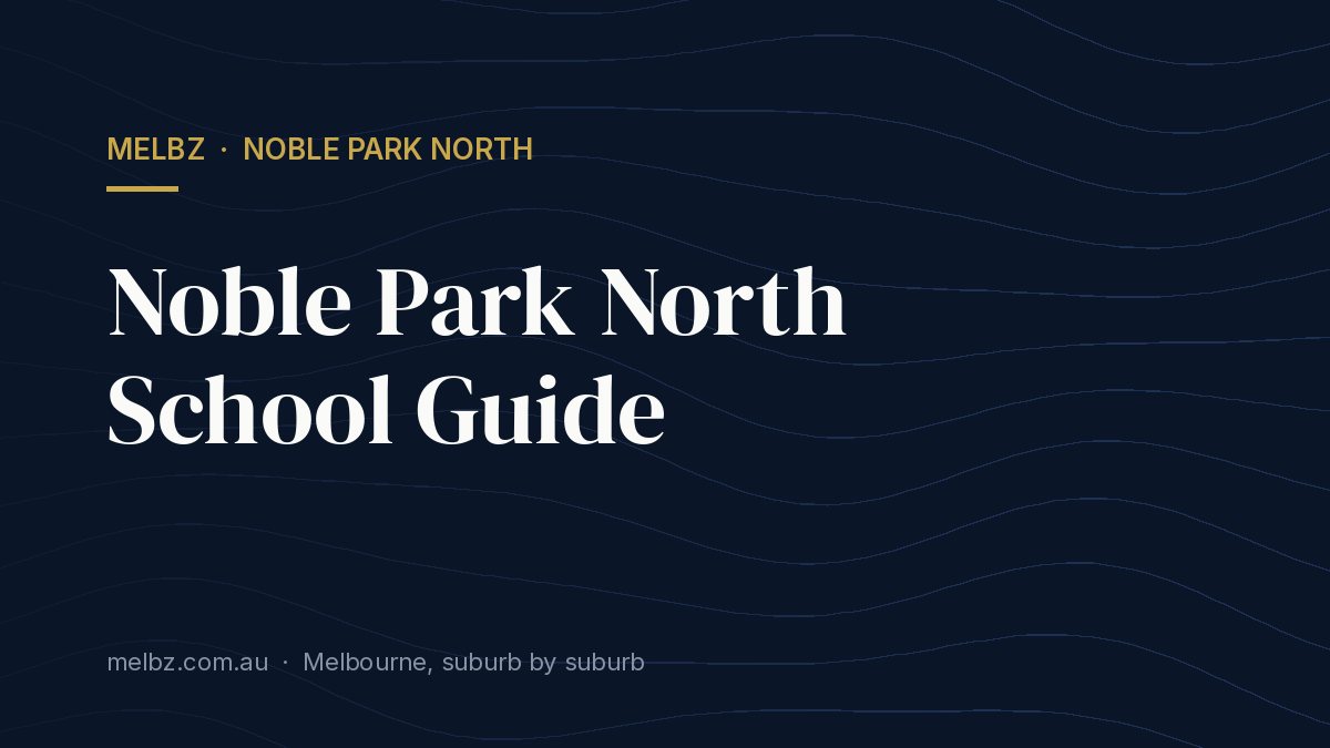 Title card: Noble Park North School Guide