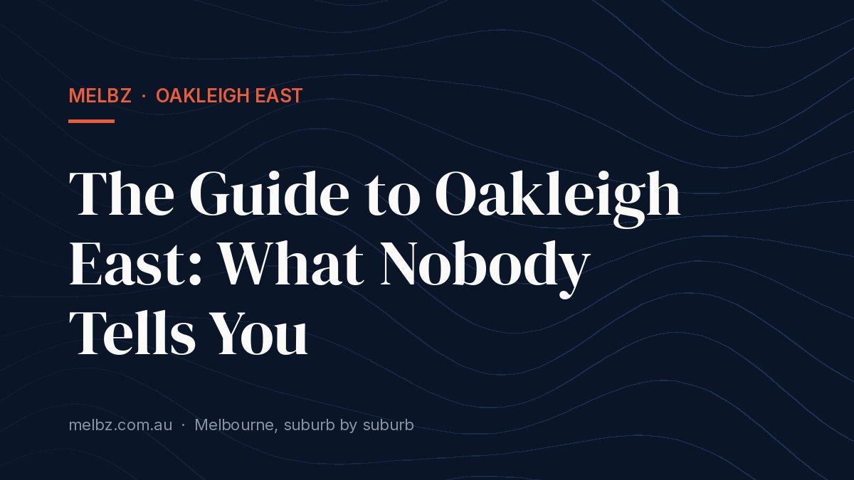 Apartment Living in Oakleigh East
