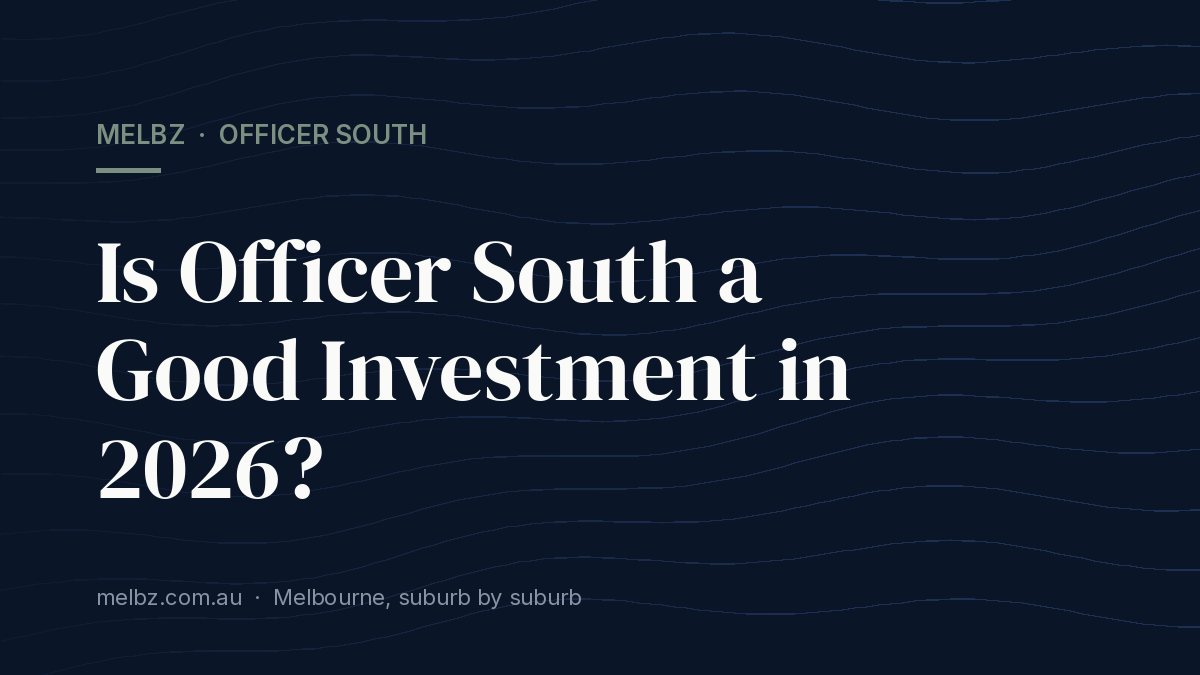 Title card: Is Officer South a Good Investment in 2026?