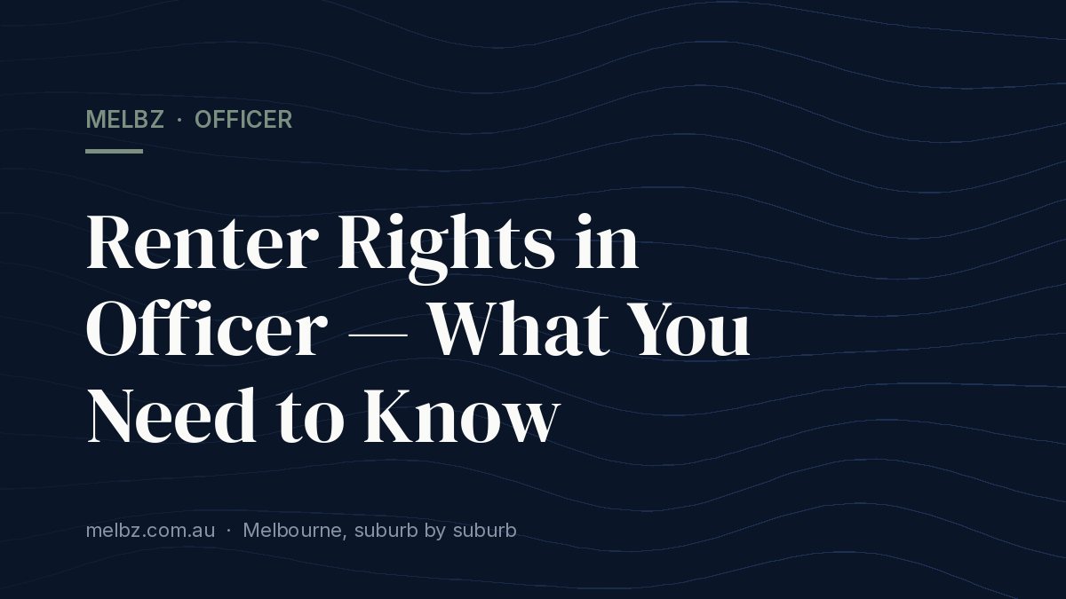 Title card: Renter Rights in Officer — What You Need to Know
