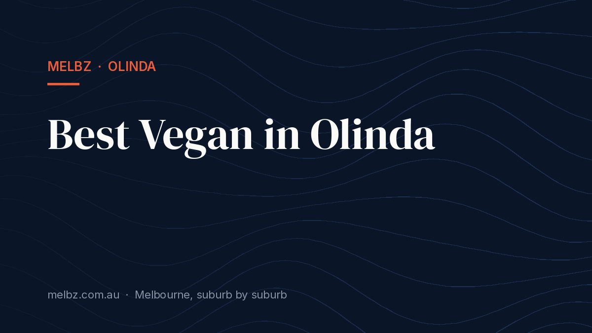 Title card: Best Vegan in Olinda