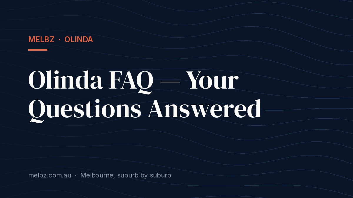 Olinda FAQ — Your Questions Answered