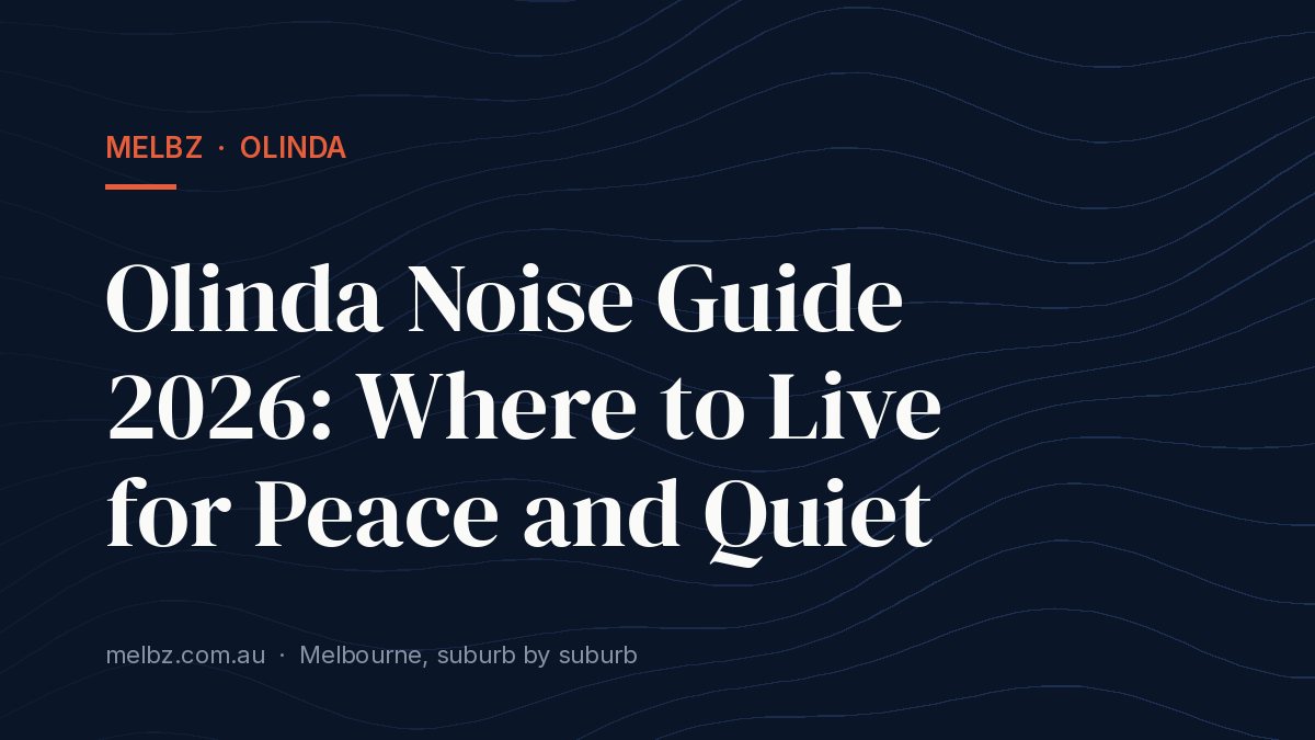 Title card: Olinda Noise Guide 2026: Where to Live for Peace and Quiet