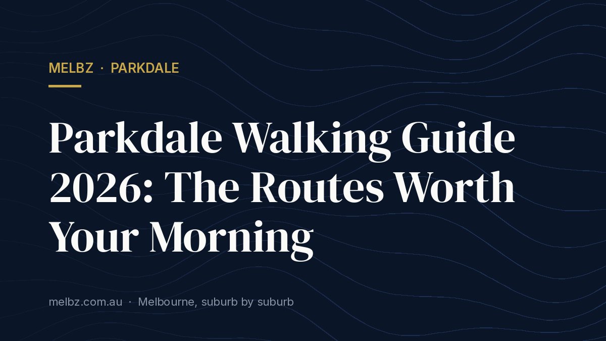 Title card: Parkdale Walking Guide 2026: The Routes Worth Your Morning