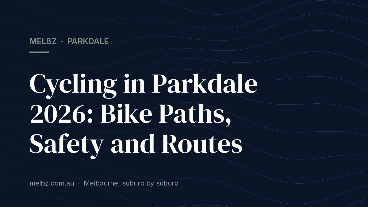 Title card: Cycling in Parkdale 2026: Bike Paths, Safety and Routes