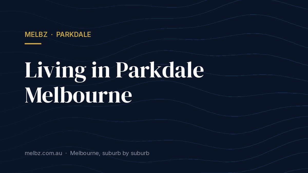 Title card: Living in Parkdale Melbourne