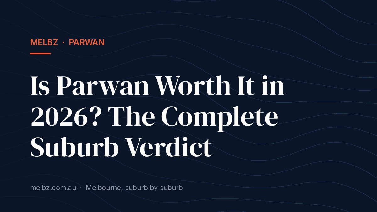 Title card: Is Parwan Worth It in 2026? The Complete Suburb Verdict