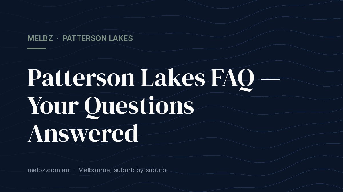 Best Bars in Patterson Lakes