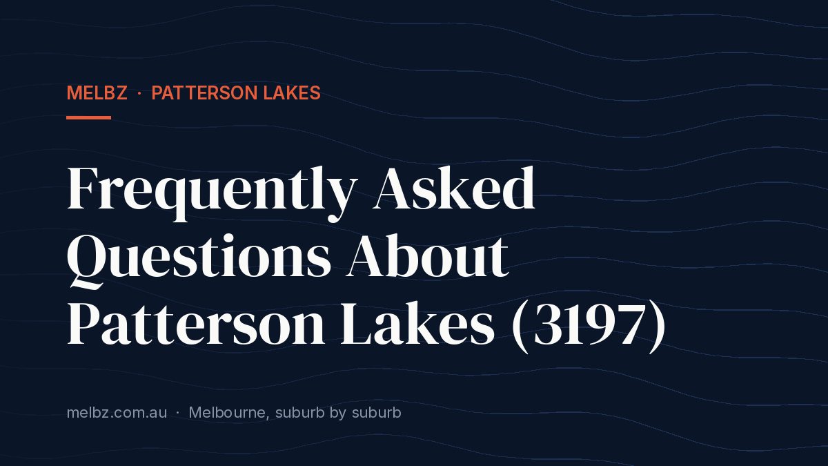 Best Bars in Patterson Lakes