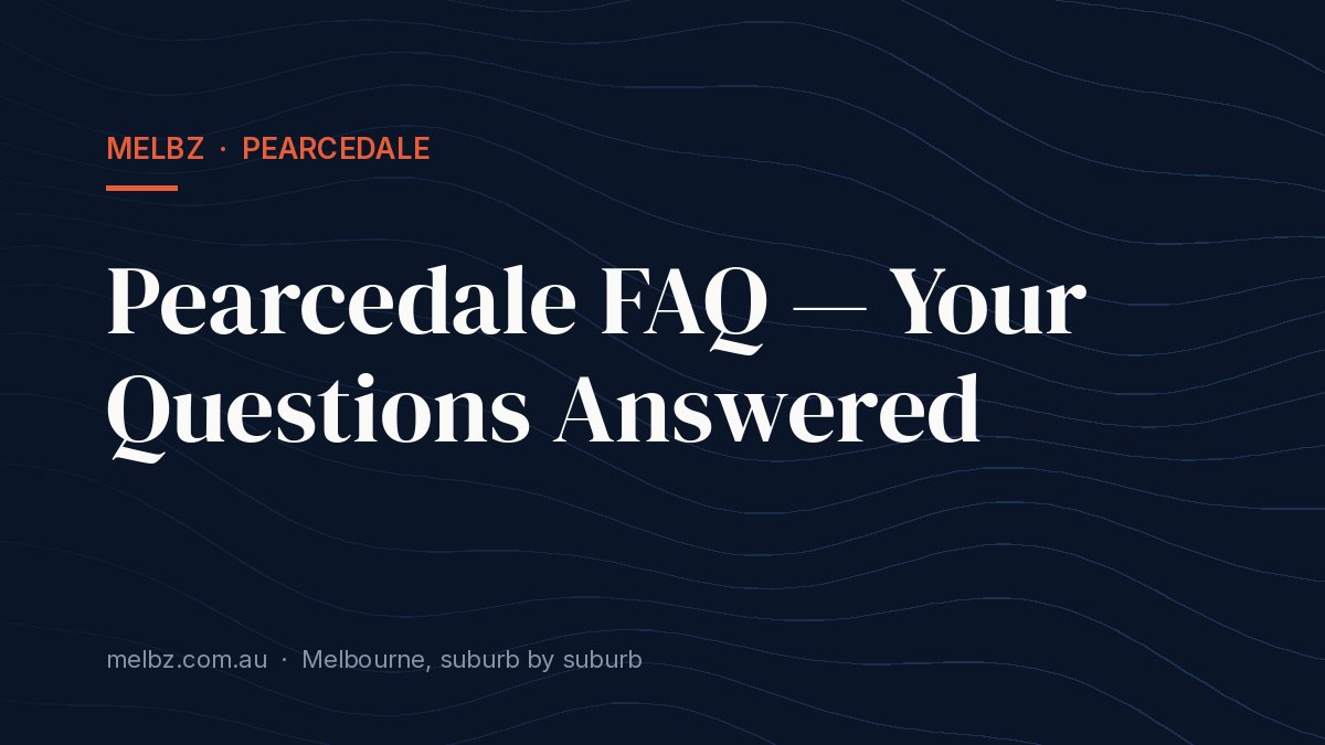 Title card: Pearcedale FAQ — Your Questions Answered