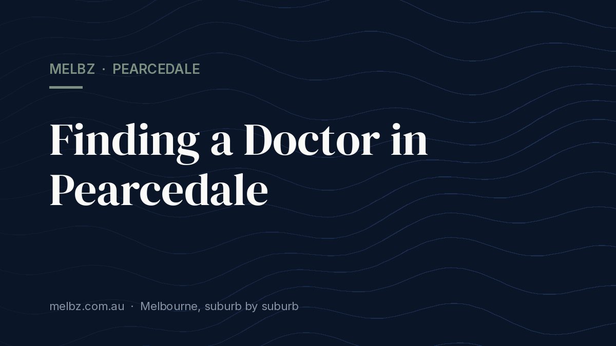 Title card: Finding a Doctor in Pearcedale