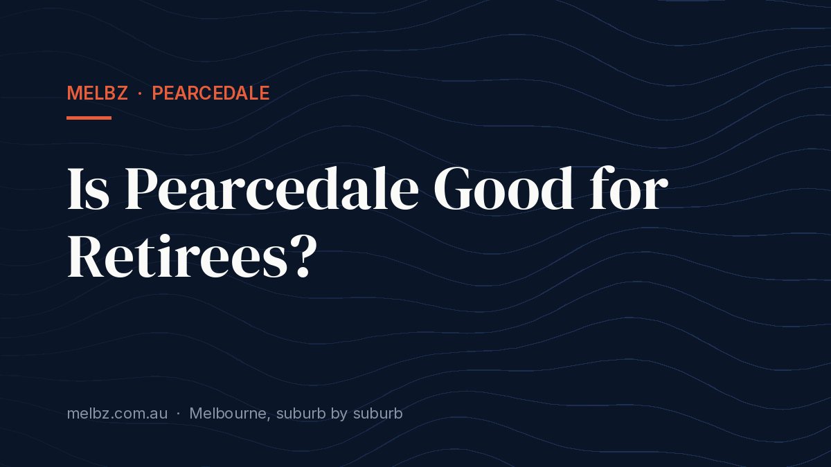 Title card: Is Pearcedale Good for Retirees?