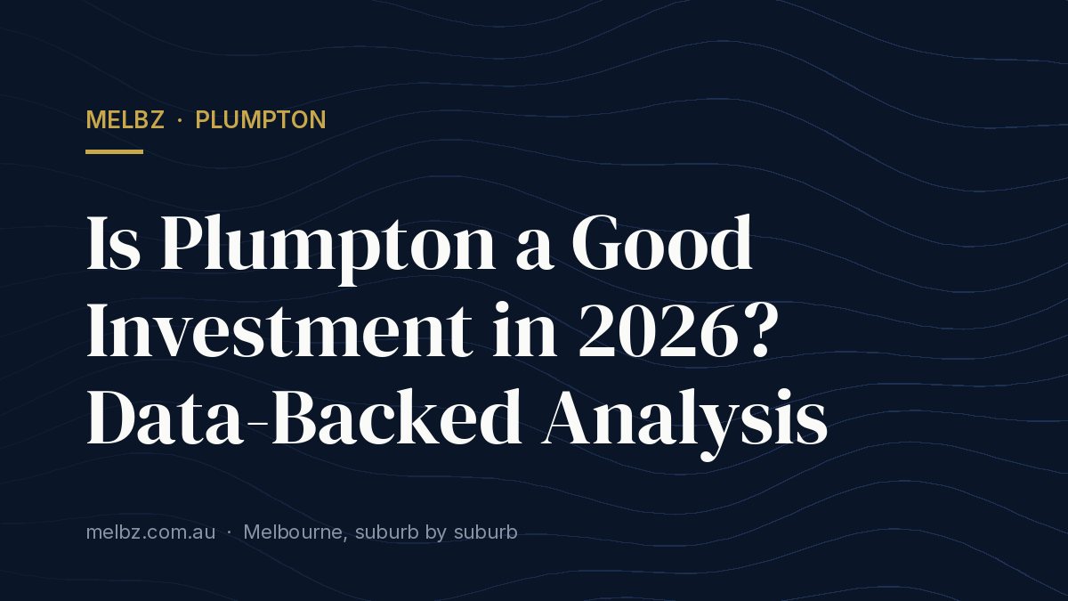 Title card: Is Plumpton a Good Investment in 2026? Data-Backed Analysis