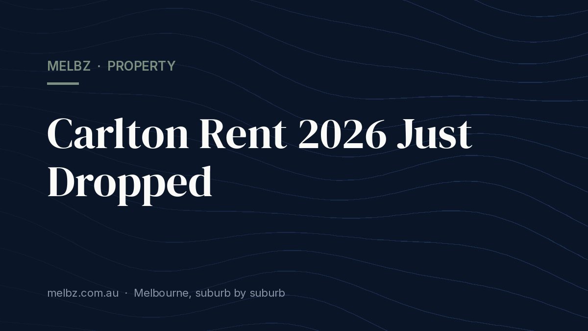 Title card: Carlton Rent 2026 Just Dropped