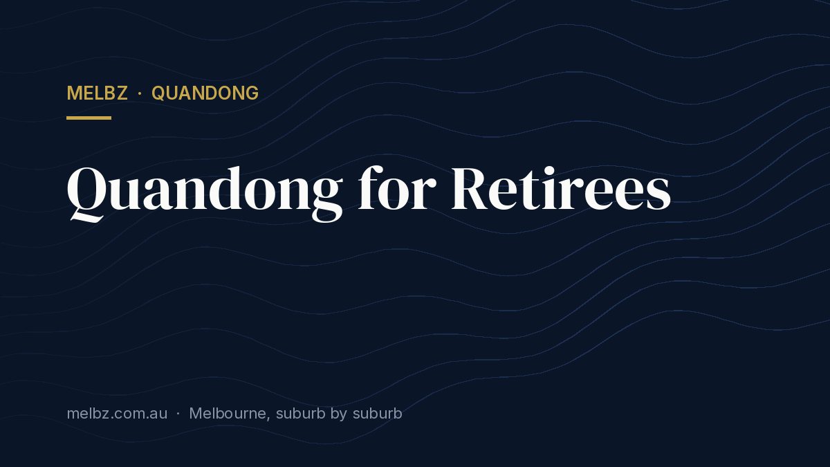 Title card: Quandong for Retirees