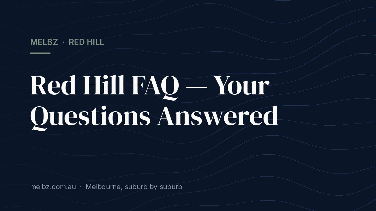 Red Hill FAQ — Your Questions Answered