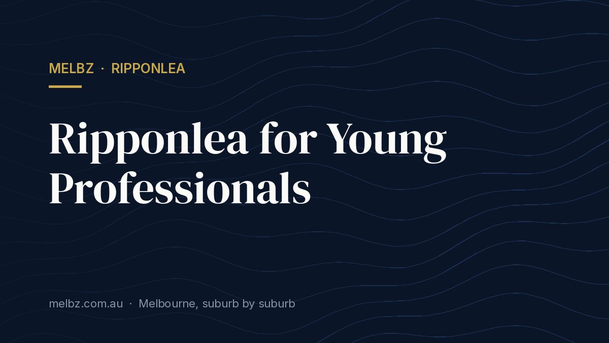 Title card: Ripponlea for Young Professionals