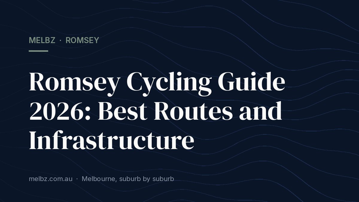 Title card: Romsey Cycling Guide 2026: Best Routes and Infrastructure