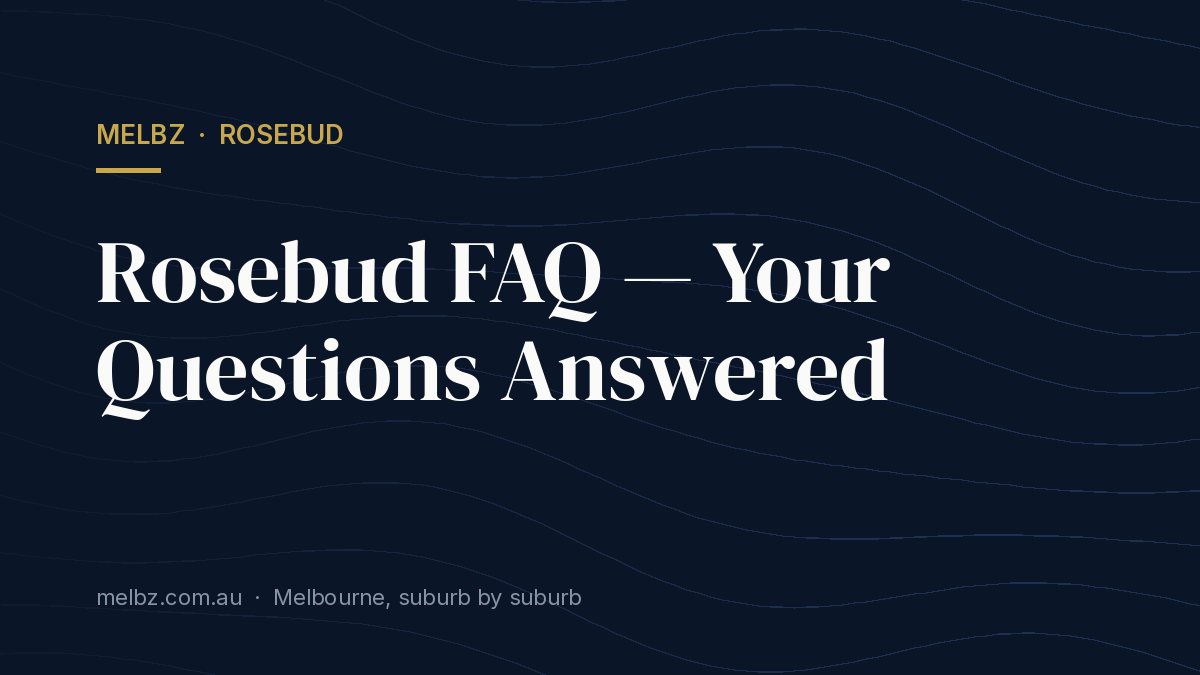 Title card: Rosebud FAQ — Your Questions Answered