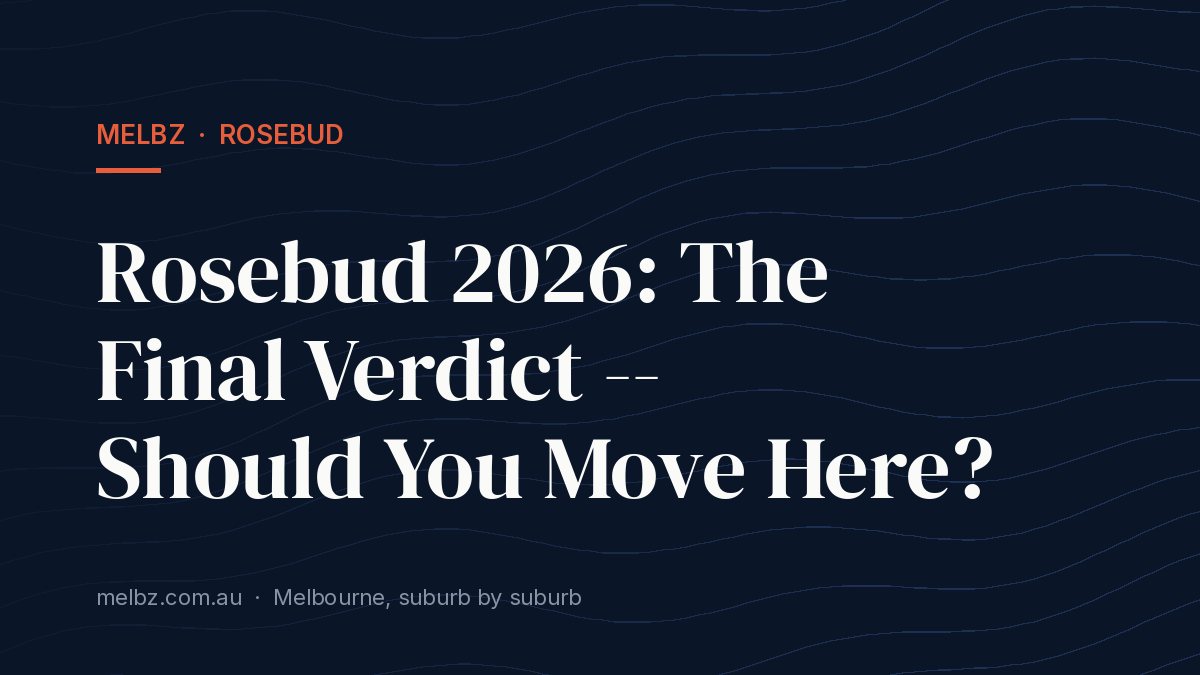 Title card: Rosebud 2026: The Final Verdict -- Should You Move Here?