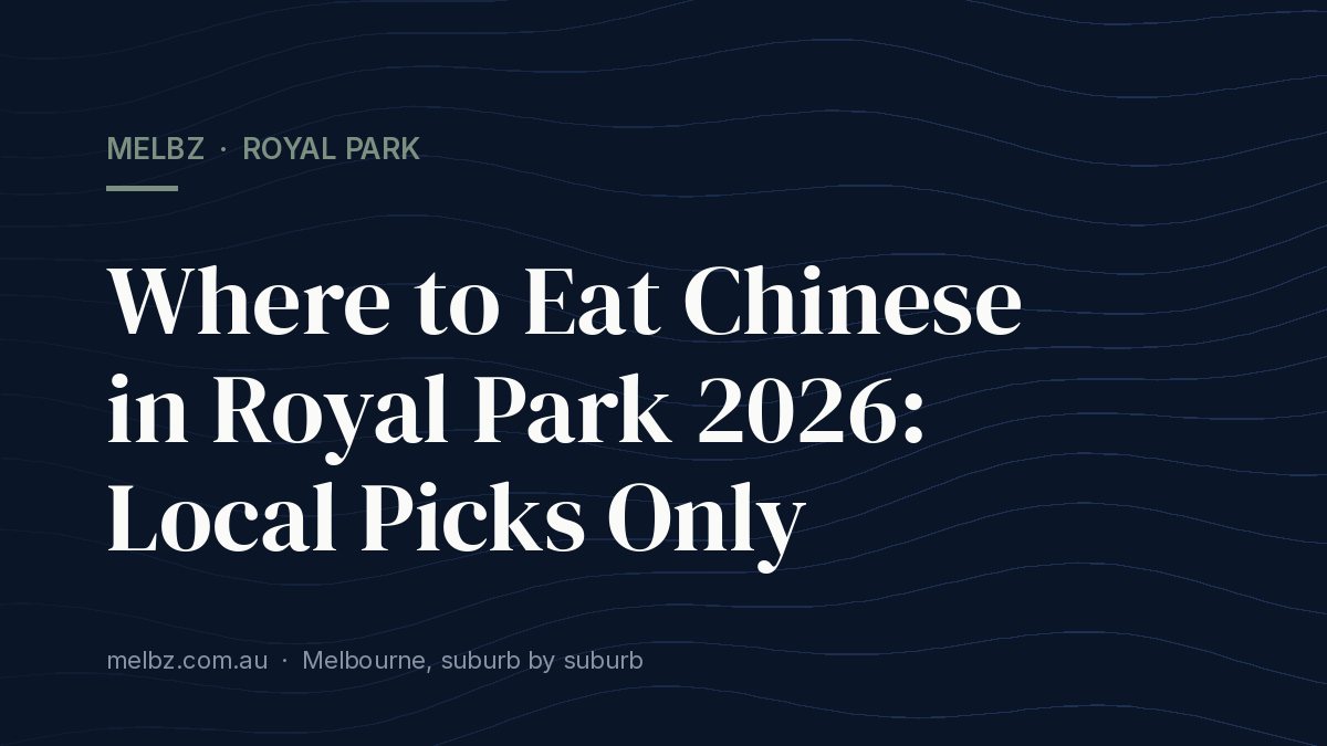 Royal Park's Best Burgers Restaurants