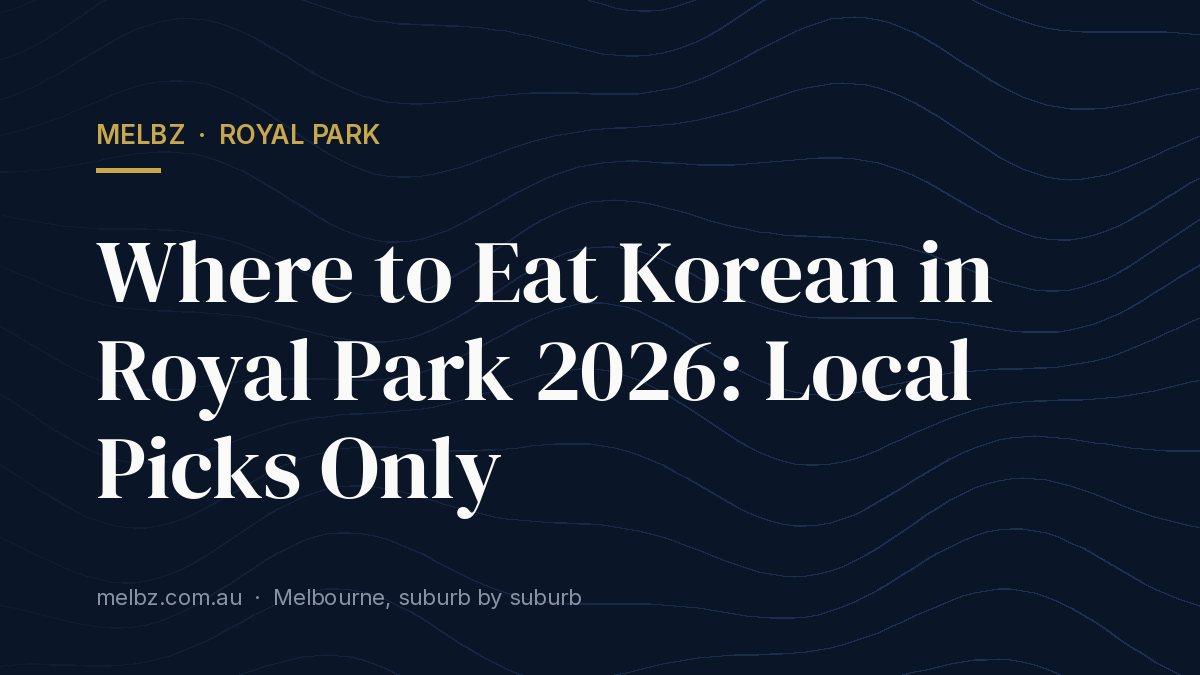 Royal Park's Best Burgers Restaurants