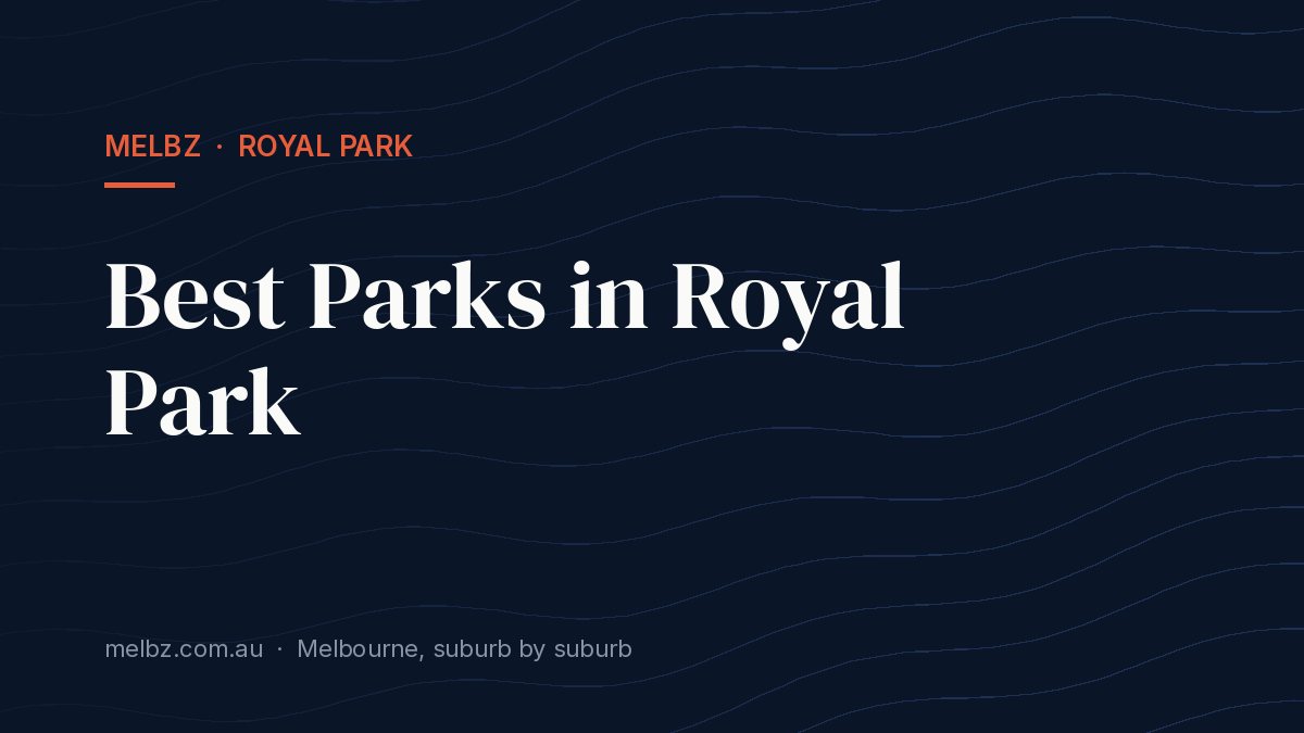 Title card: Best Parks in Royal Park