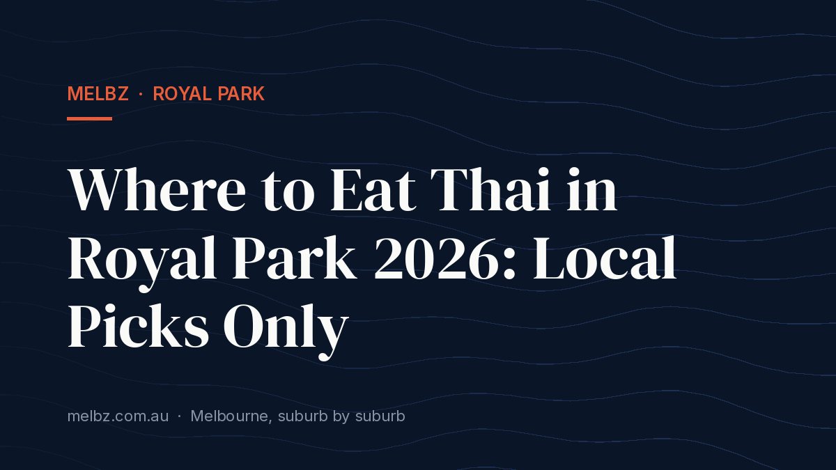 Royal Park's Best Burgers Restaurants