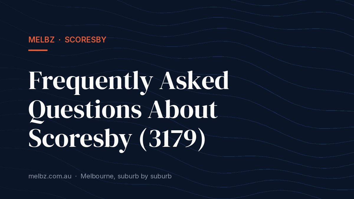 Title card: Frequently Asked Questions About Scoresby (3179)