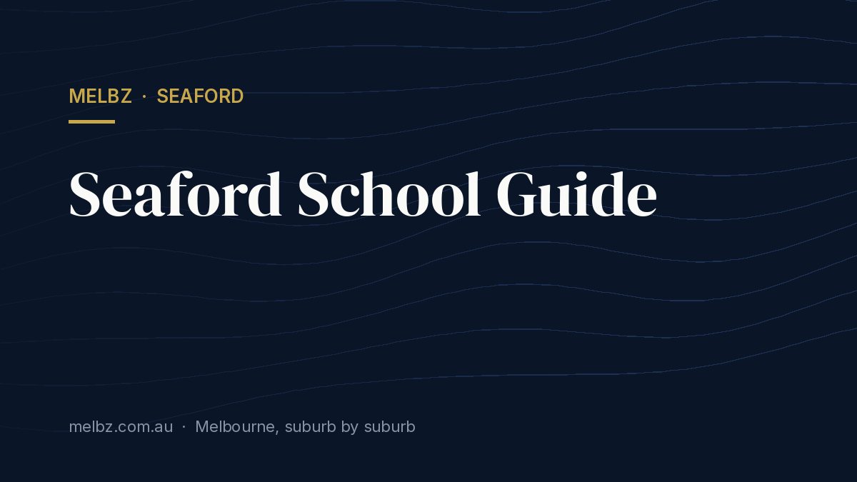 Title card: Seaford School Guide
