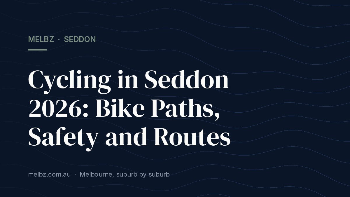 Title card: Cycling in Seddon 2026: Bike Paths, Safety and Routes