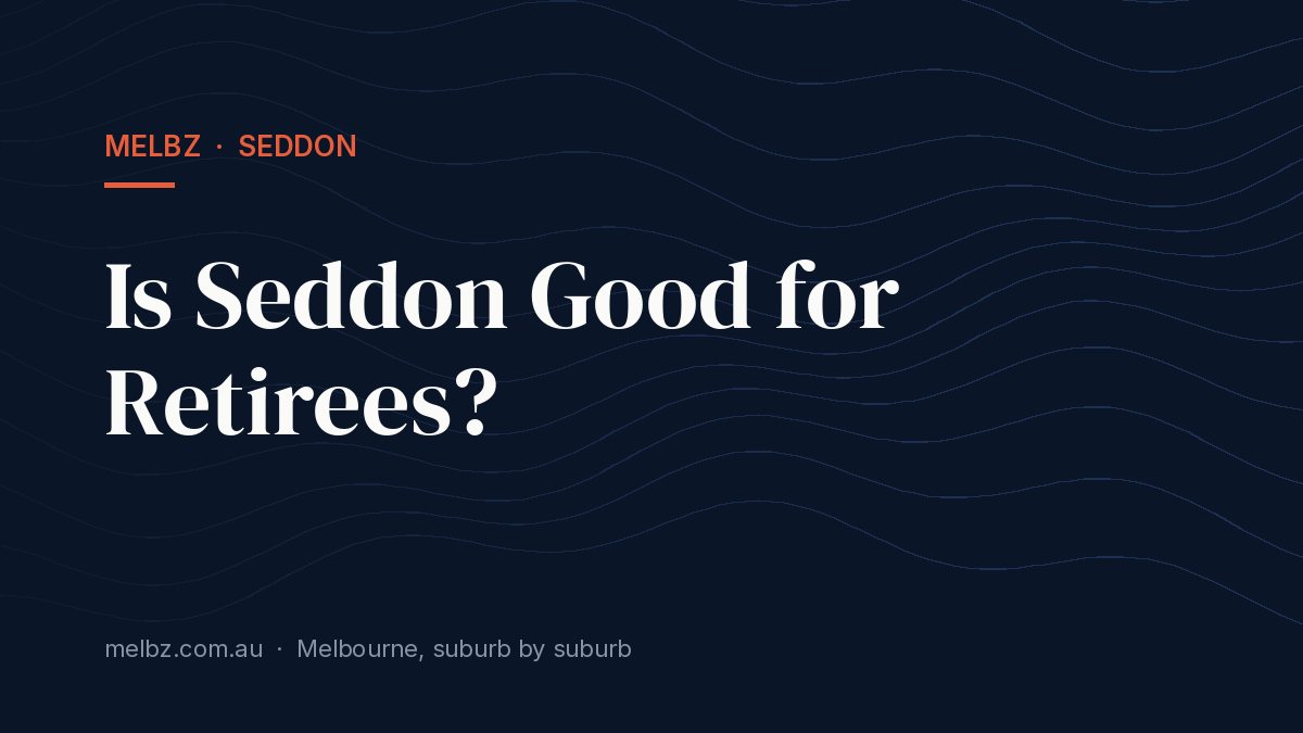 Title card: Is Seddon Good for Retirees?