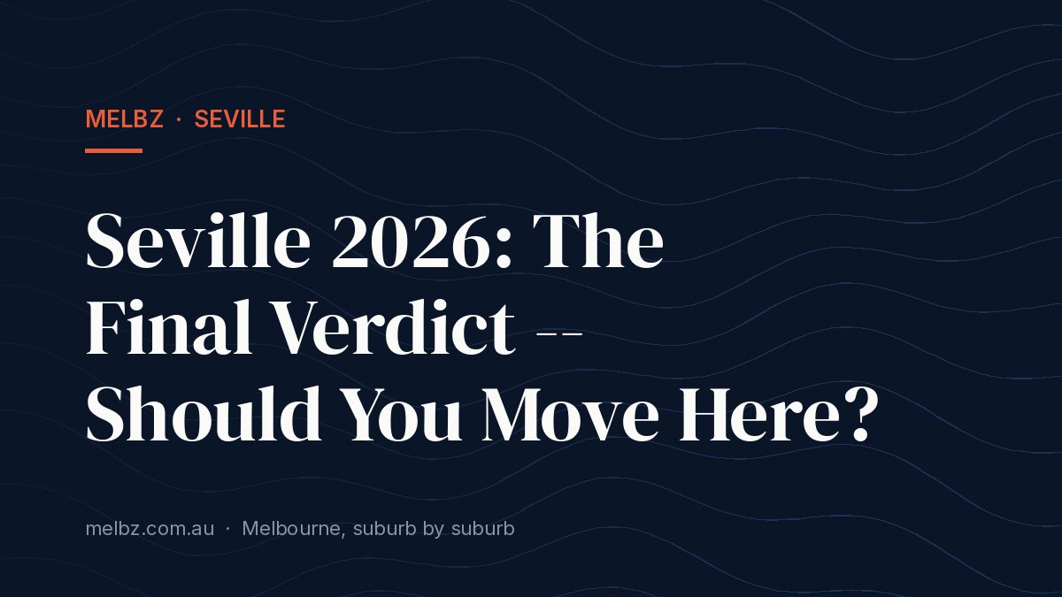 Title card: Seville 2026: The Final Verdict -- Should You Move Here?