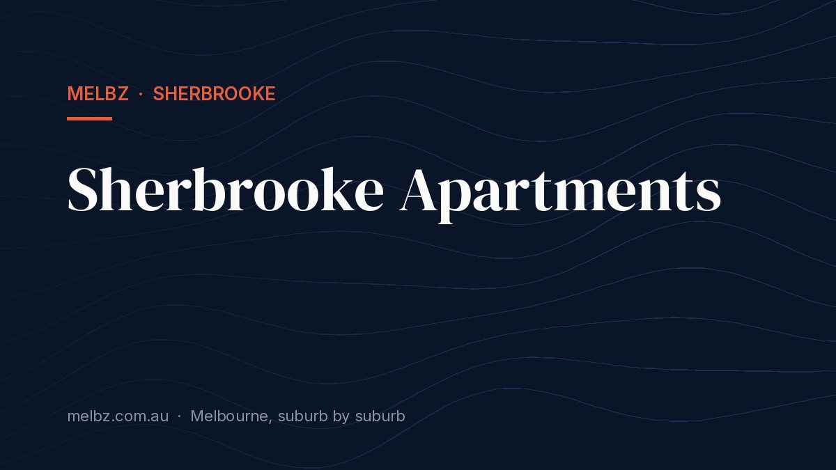 Title card: Sherbrooke Apartments