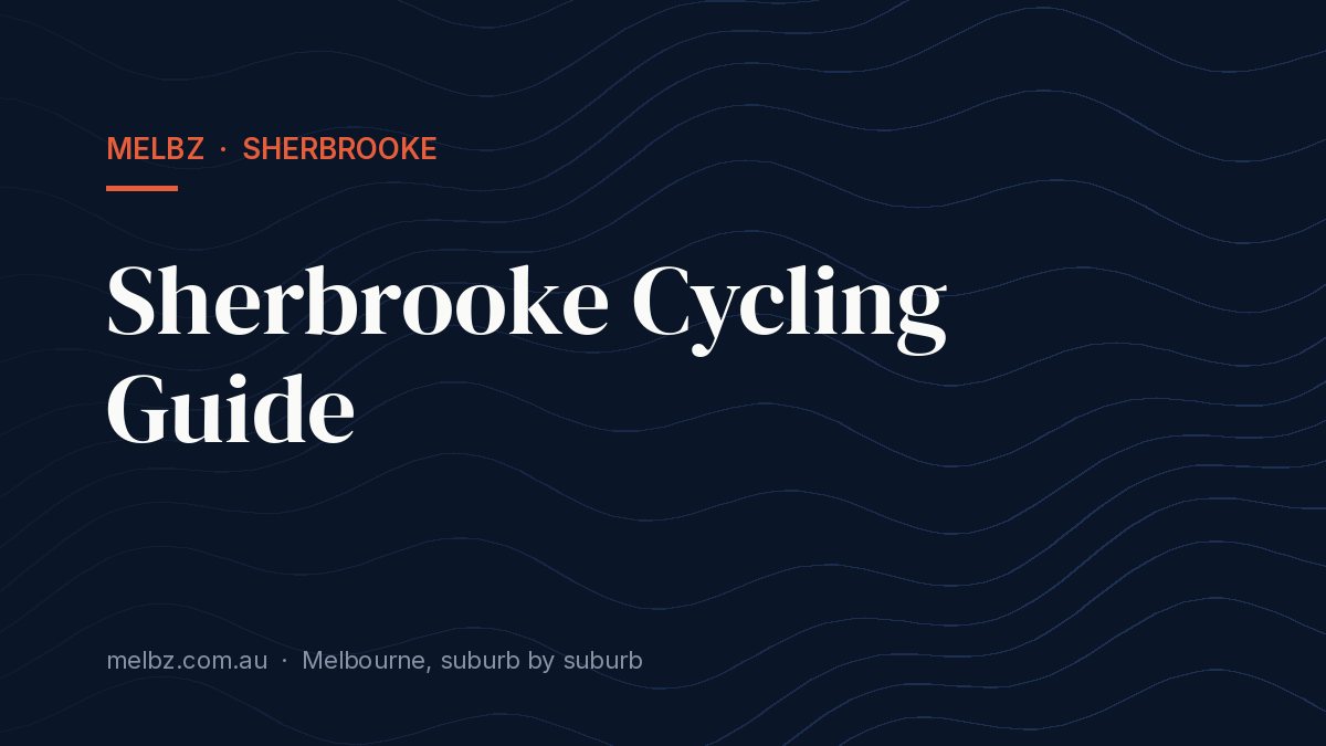 Title card: Sherbrooke Cycling Guide