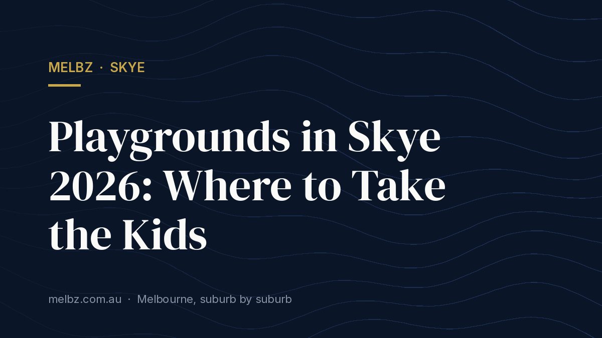 Title card: Playgrounds in Skye 2026: Where to Take the Kids