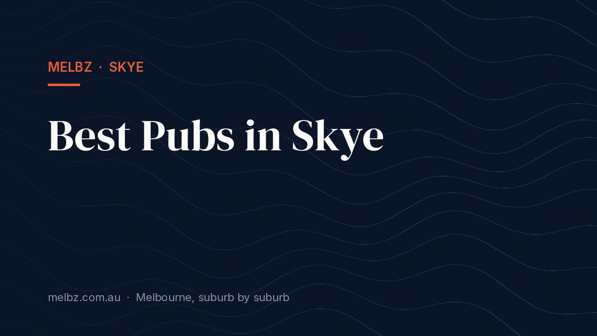 Title card: Best Pubs in Skye