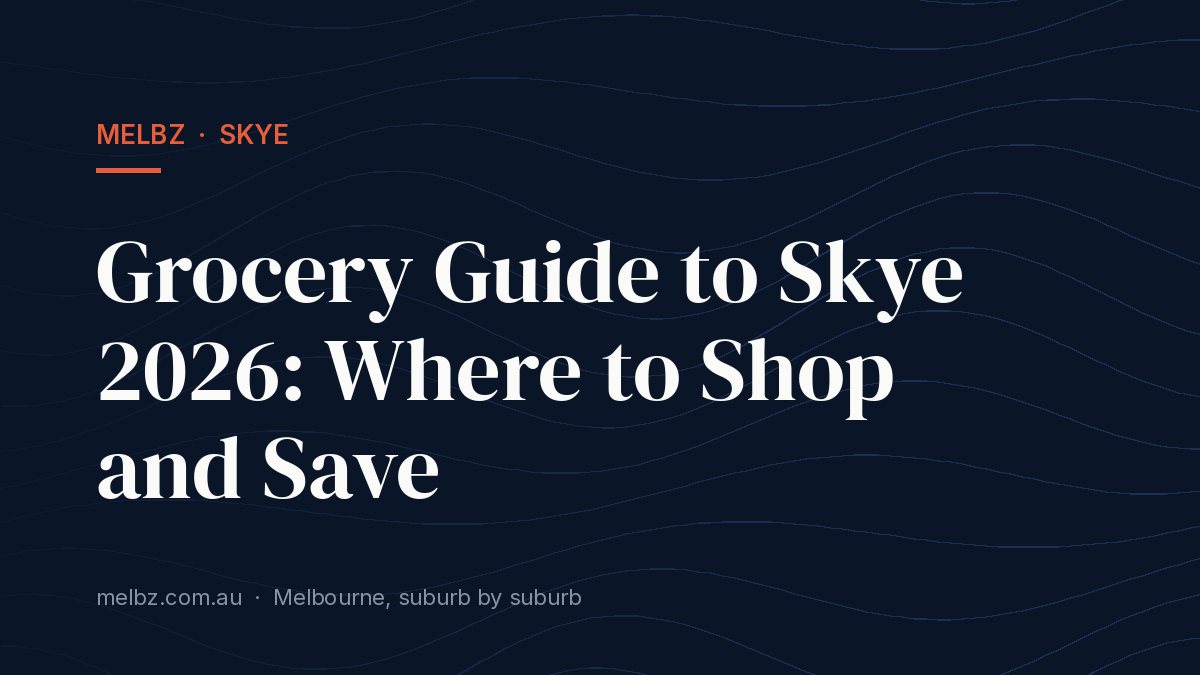 Title card: Grocery Guide to Skye 2026: Where to Shop and Save